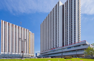 Электронные замки HSU-9936BT-S в гостинице "Измайлово Бета"